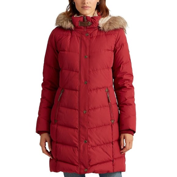 Ralph Lauren Women's Size M Down Parka Coat, NwT RACK195510AFA